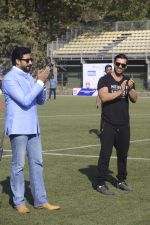 John Abraham at national soccer finals for schools on 7th Jan 2017